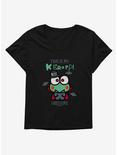 Hello Kitty And Friends Keroppi Vampire costume Womens T-Shirt Plus Size, BLACK, hi-res