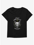 Hello Kitty And Friends Chococat Skeleton Costume Womens T-Shirt Plus Size, BLACK, hi-res