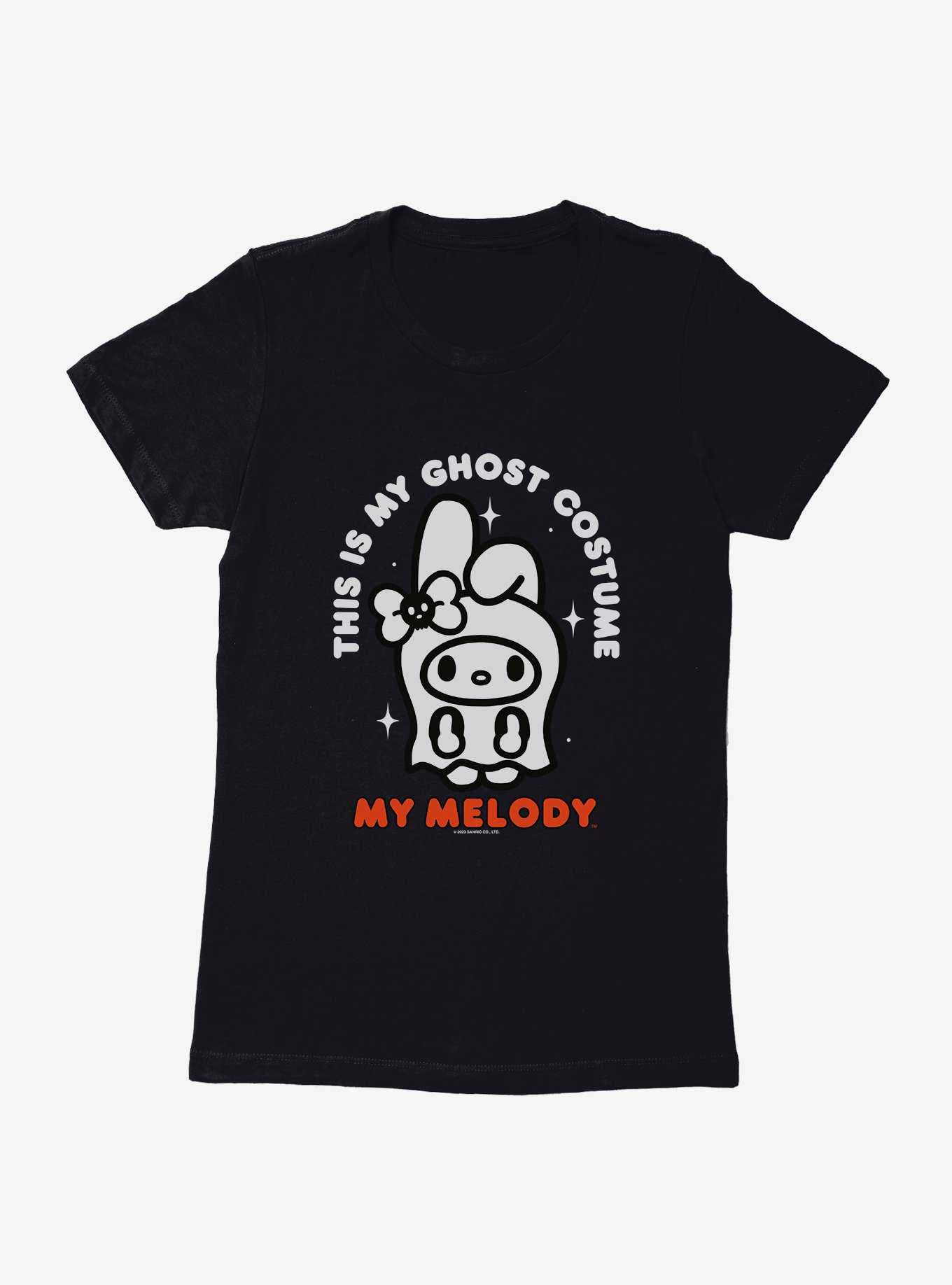 Hello Kitty And Friends My Melody Ghost Costume Womens T-Shirt, , hi-res