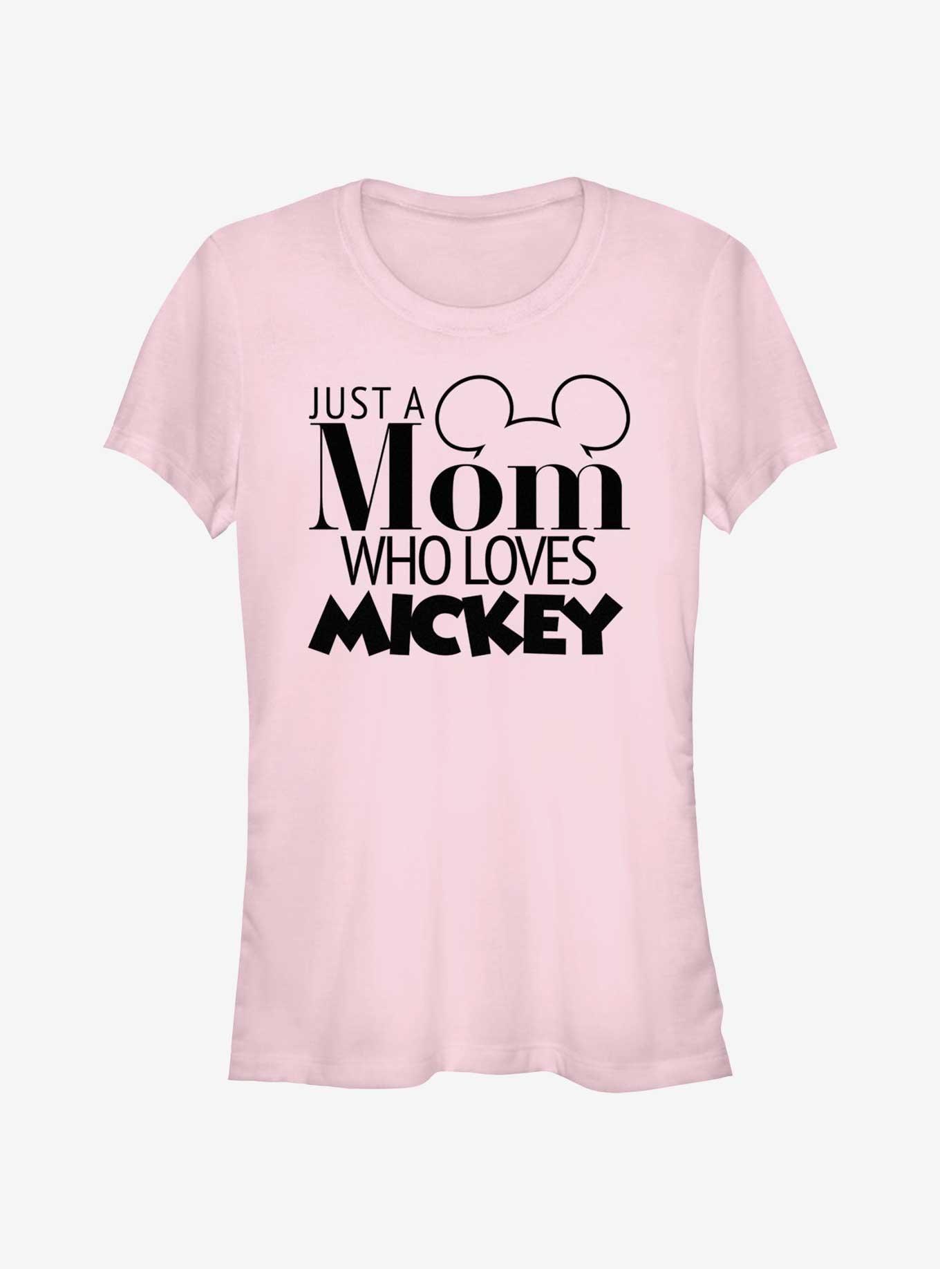Disney Mickey Mouse Mom Loves Mickey Girls T-Shirt