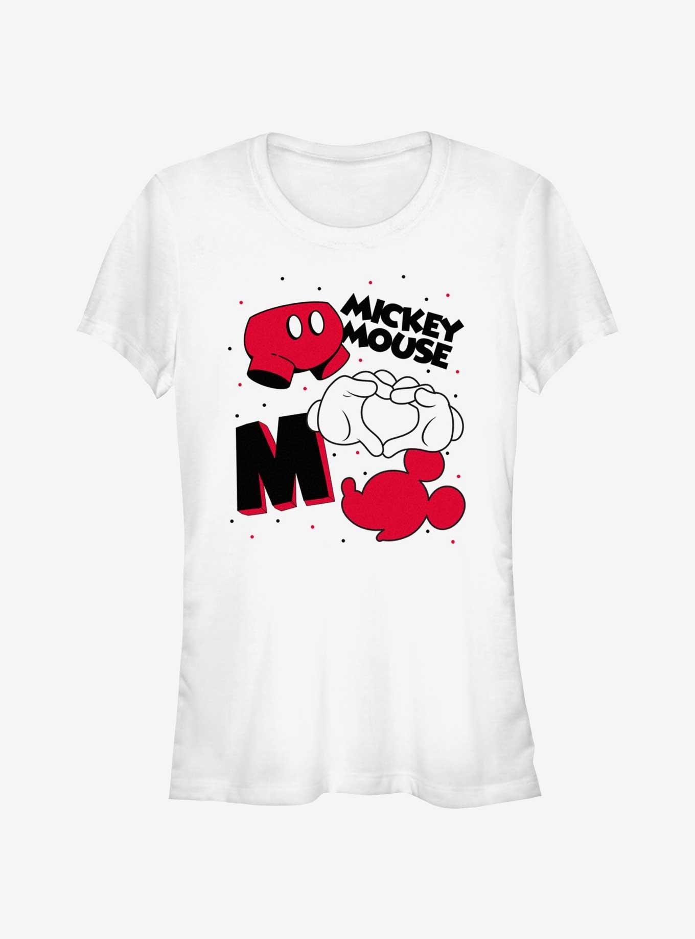 Disney Mickey Mouse Mickey Jumble Girls T-Shirt, WHITE, hi-res