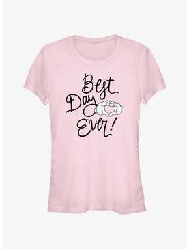 Disney Mickey Mouse Best Day Ever Mickey Hands Girls T-Shirt, , hi-res