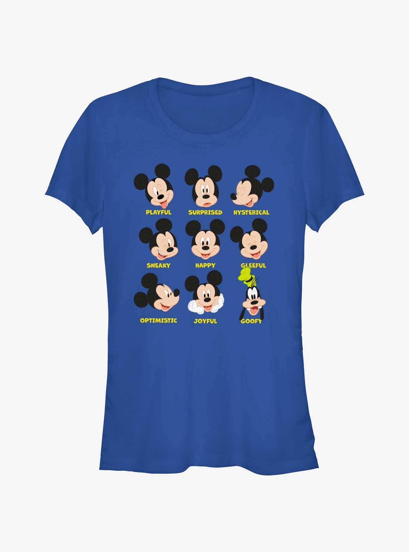 Disney Mickey Mouse & Goofy Expressions Girls T-Shirt, , hi-res