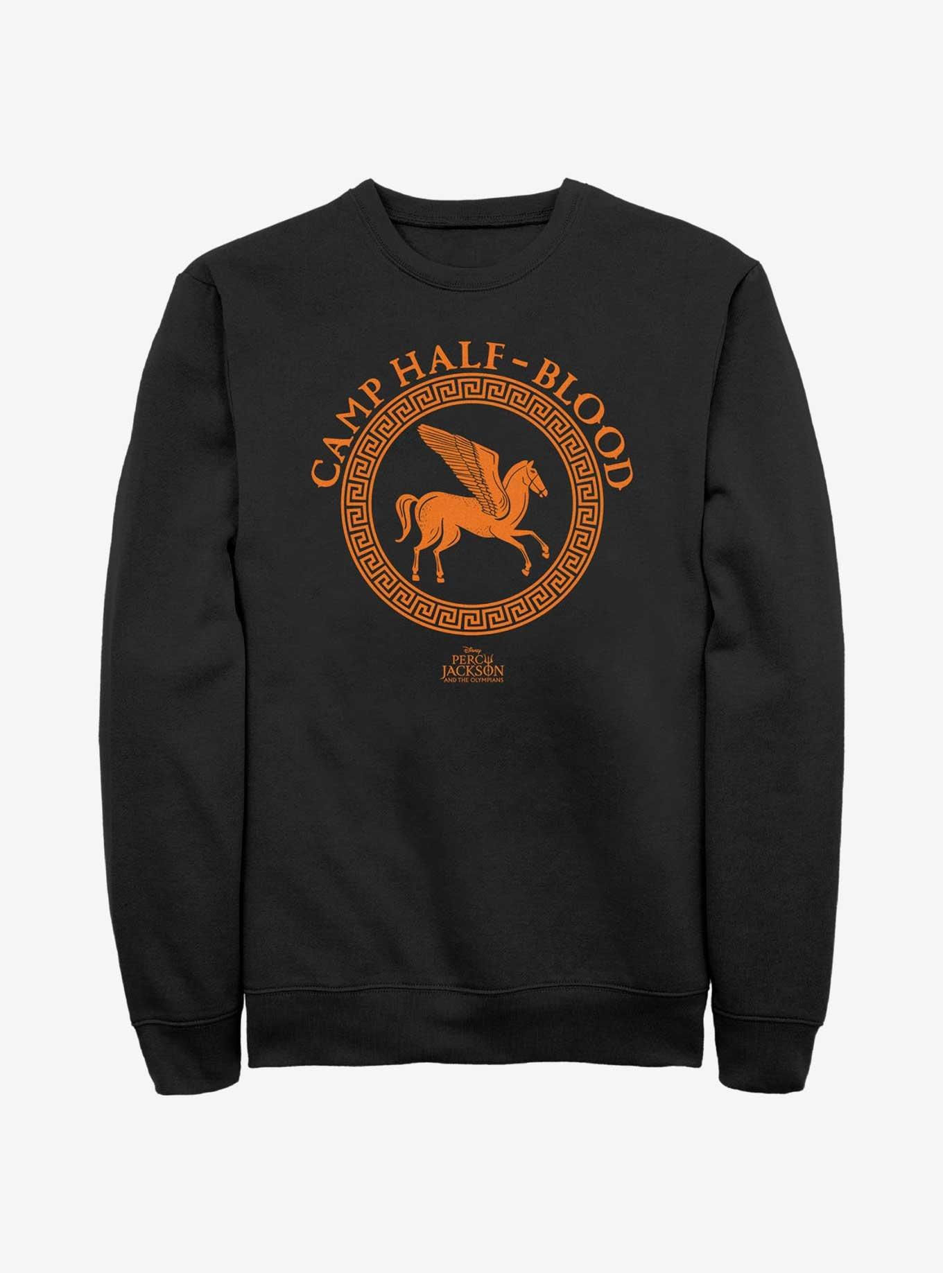 Disney Percy Jackson And The Olympians Camp Half Blood Icon Logo Sweatshirt, , hi-res