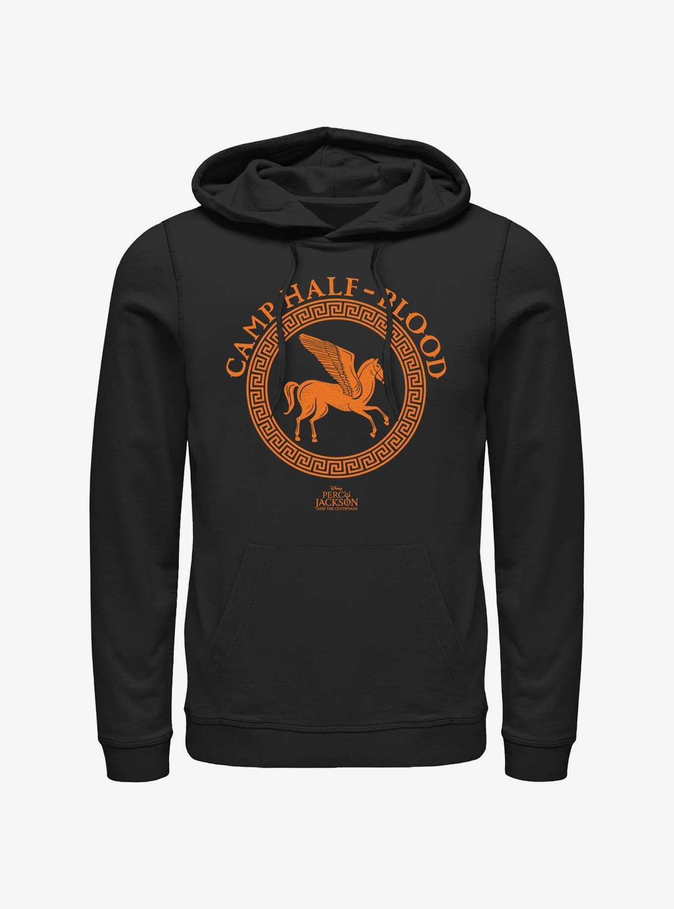 Disney Percy Jackson And The Olympians Camp Half Blood Icon Logo Hoodie, , hi-res