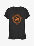 Disney Percy Jackson And The Olympians Camp Half Blood Icon Logo Girls T-Shirt, BLACK, hi-res