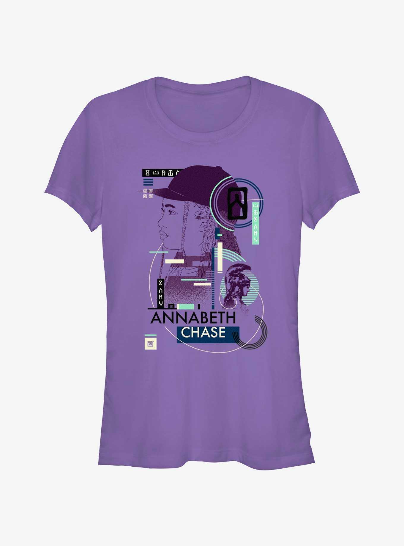 Disney Percy Jackson And The Olympians Annabeth Chase Geometric Girls T-Shirt, , hi-res