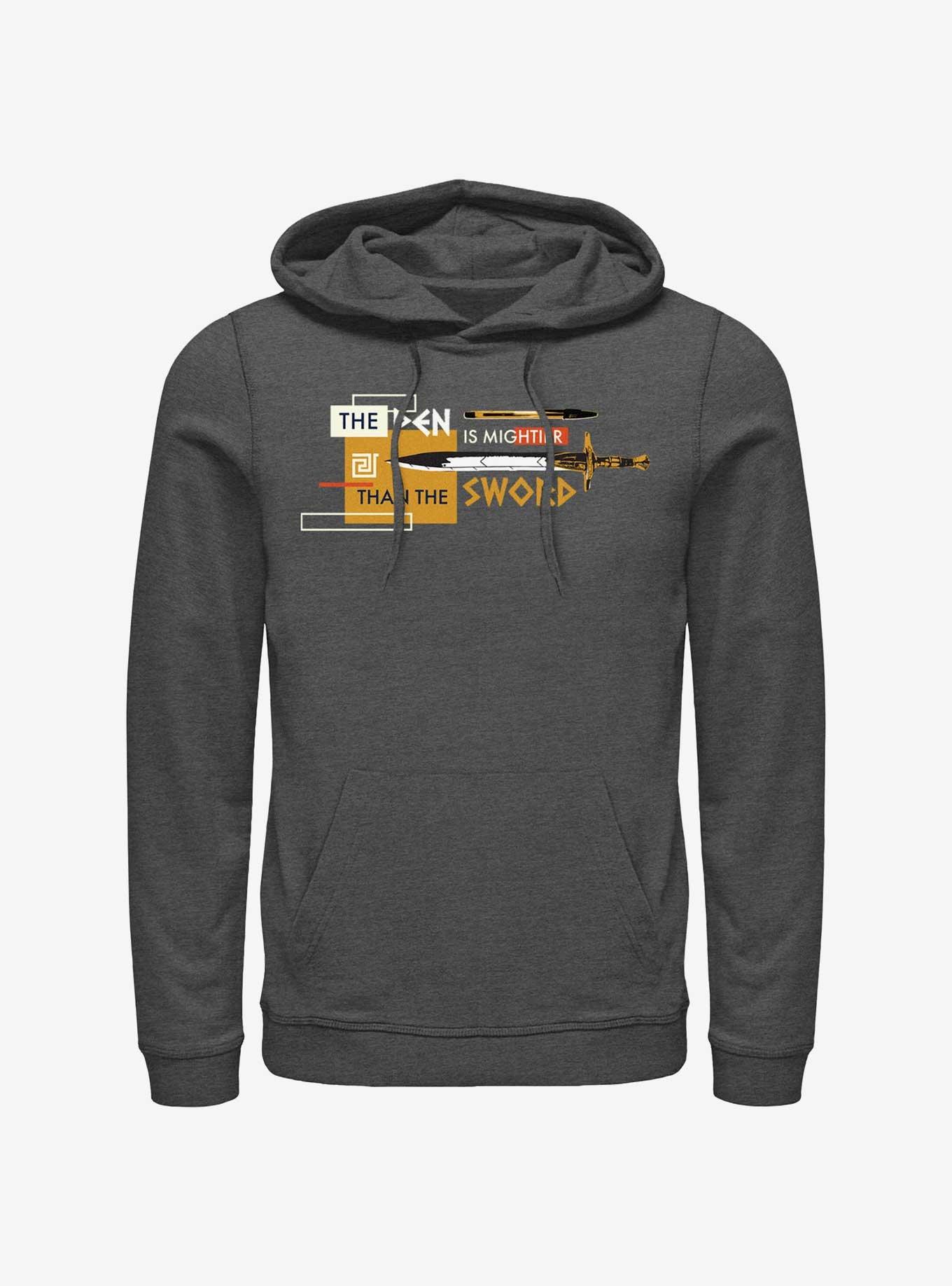 Disney Percy Jackson And The Olympians The Pen Is Mightier Than The Sword Hoodie, , hi-res