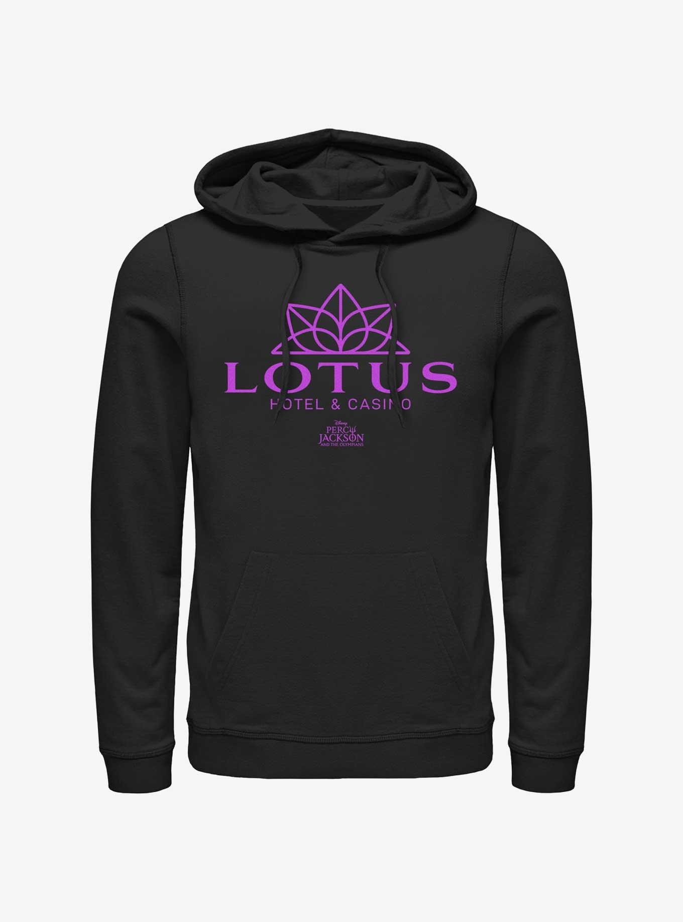 Disney Percy Jackson And The Olympians Lotus Hotel & Casino Logo Hoodie