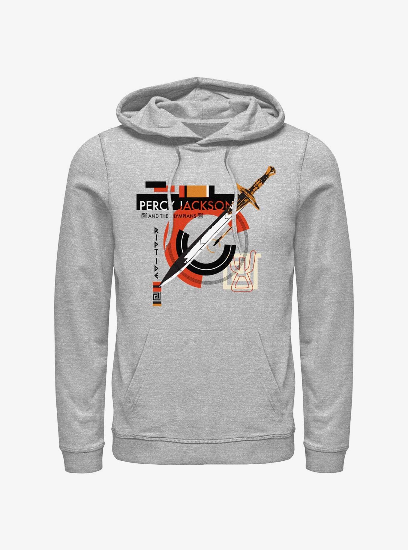 Disney Percy Jackson And The Olympians Riptide Sword Hoodie, ATH HTR, hi-res