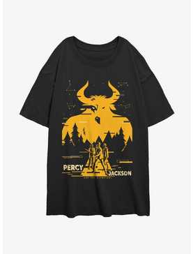 Disney Percy Jackson And The Olympians Minotaur Girls Oversized T-Shirt, , hi-res