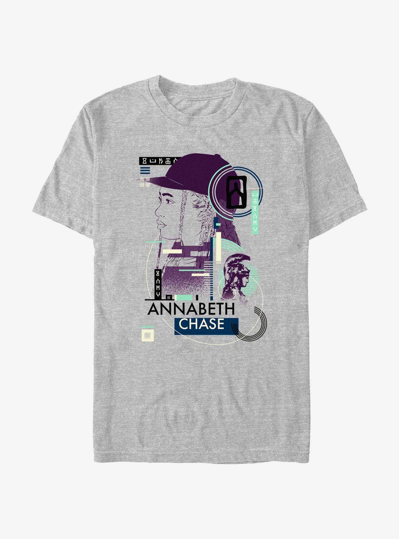 Disney Percy Jackson And The Olympians Annabeth Chase Geometric T-Shirt, ATH HTR, hi-res
