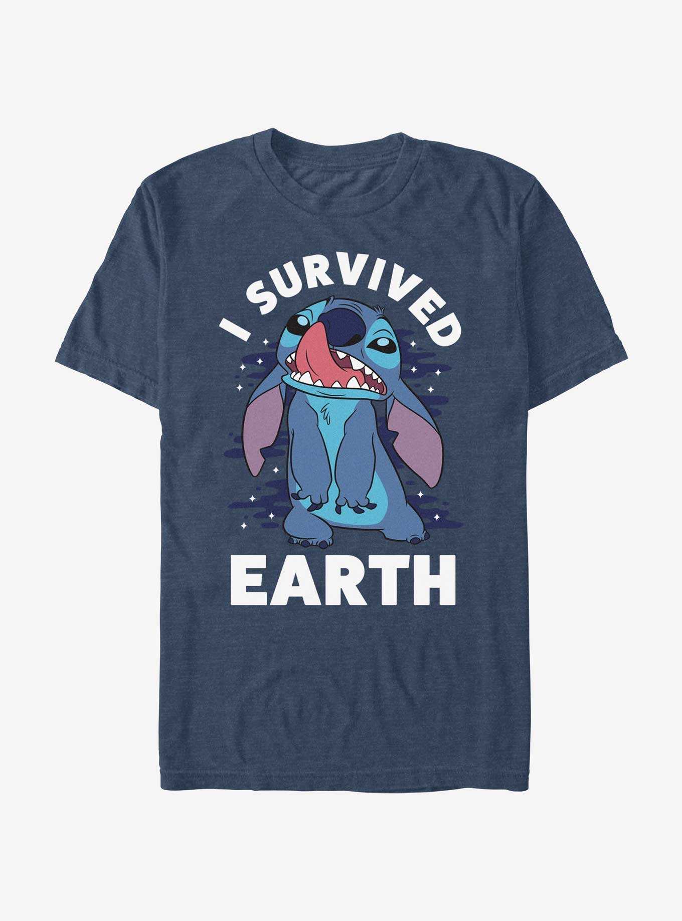 Disney Lilo & Stitch I Survived Earth T-Shirt, , hi-res