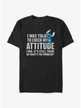 Disney Lilo & Stitch Attitude Check T-Shirt, BLACK, hi-res