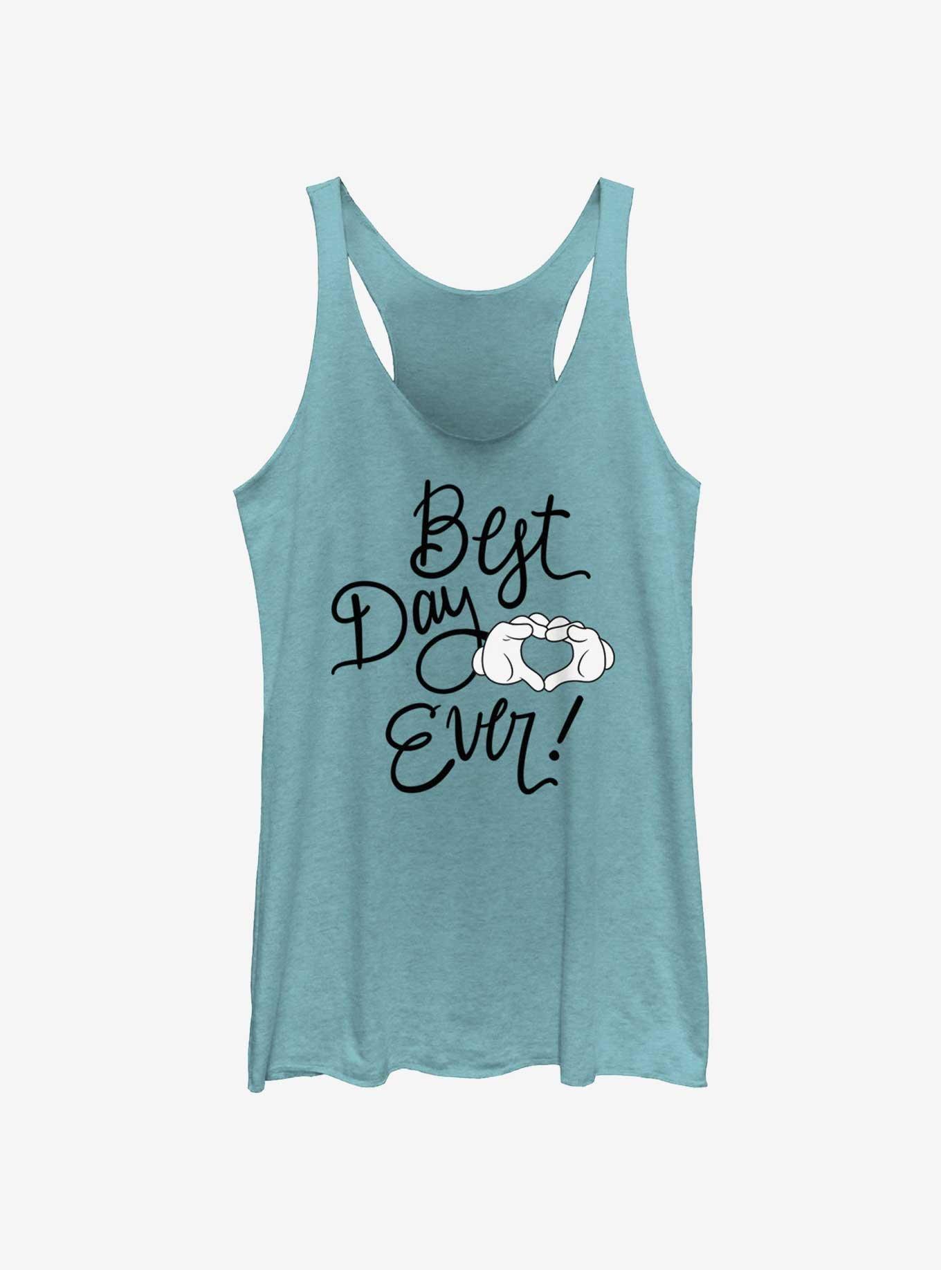 Disney Mickey Mouse Best Day Ever Mickey Hands Girls Tank, , hi-res