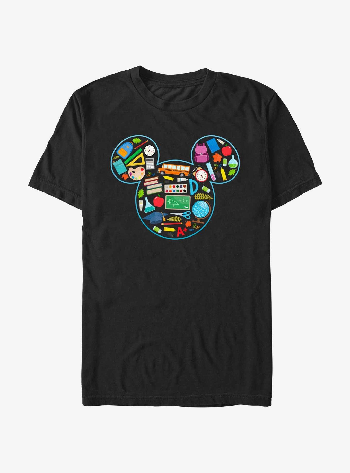 Disney Mickey Mouse Mickey Teacher Fill T-Shirt, BLACK, hi-res