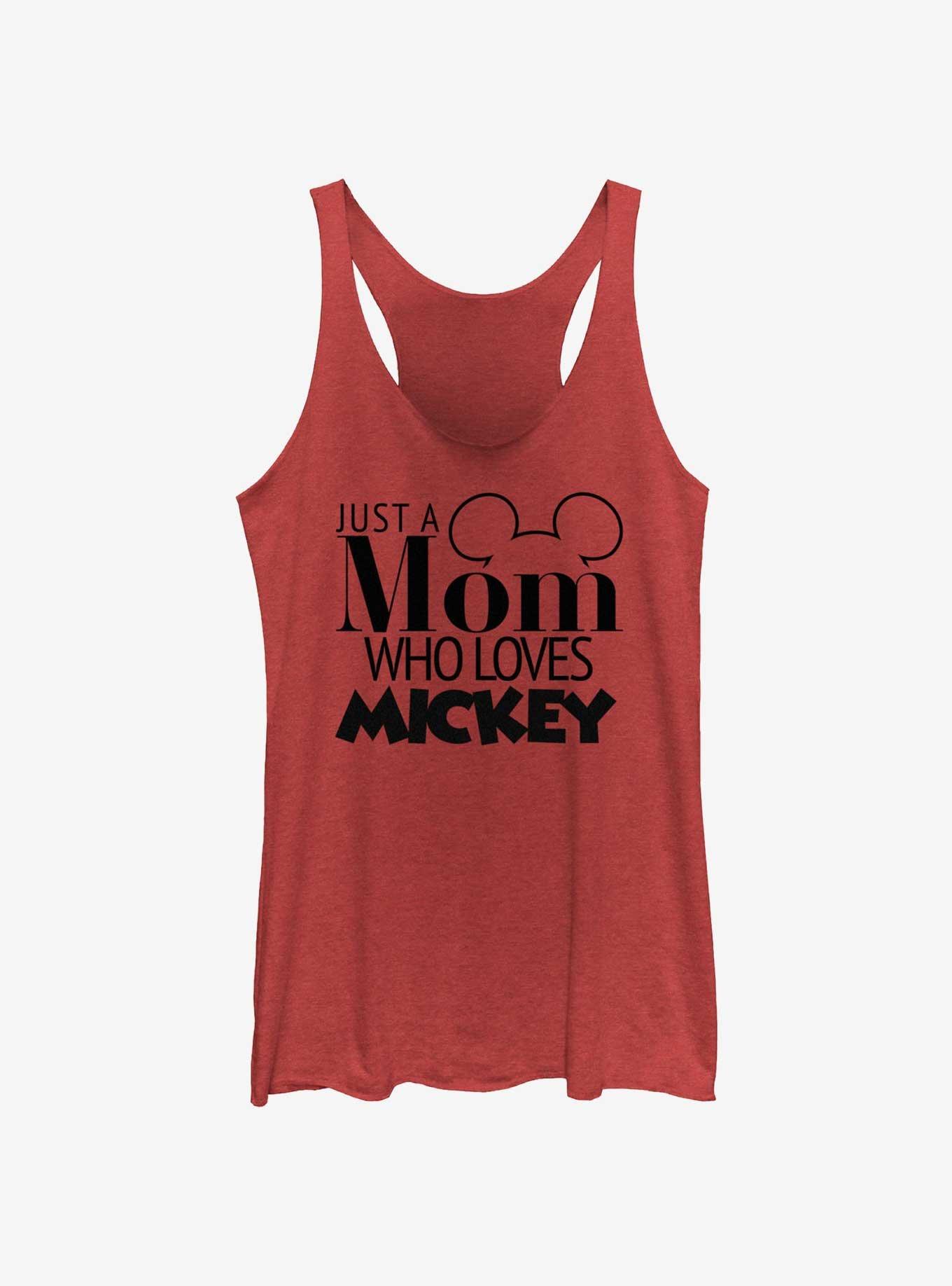 Disney Mickey Mouse Mom Loves Mickey Girls Tank