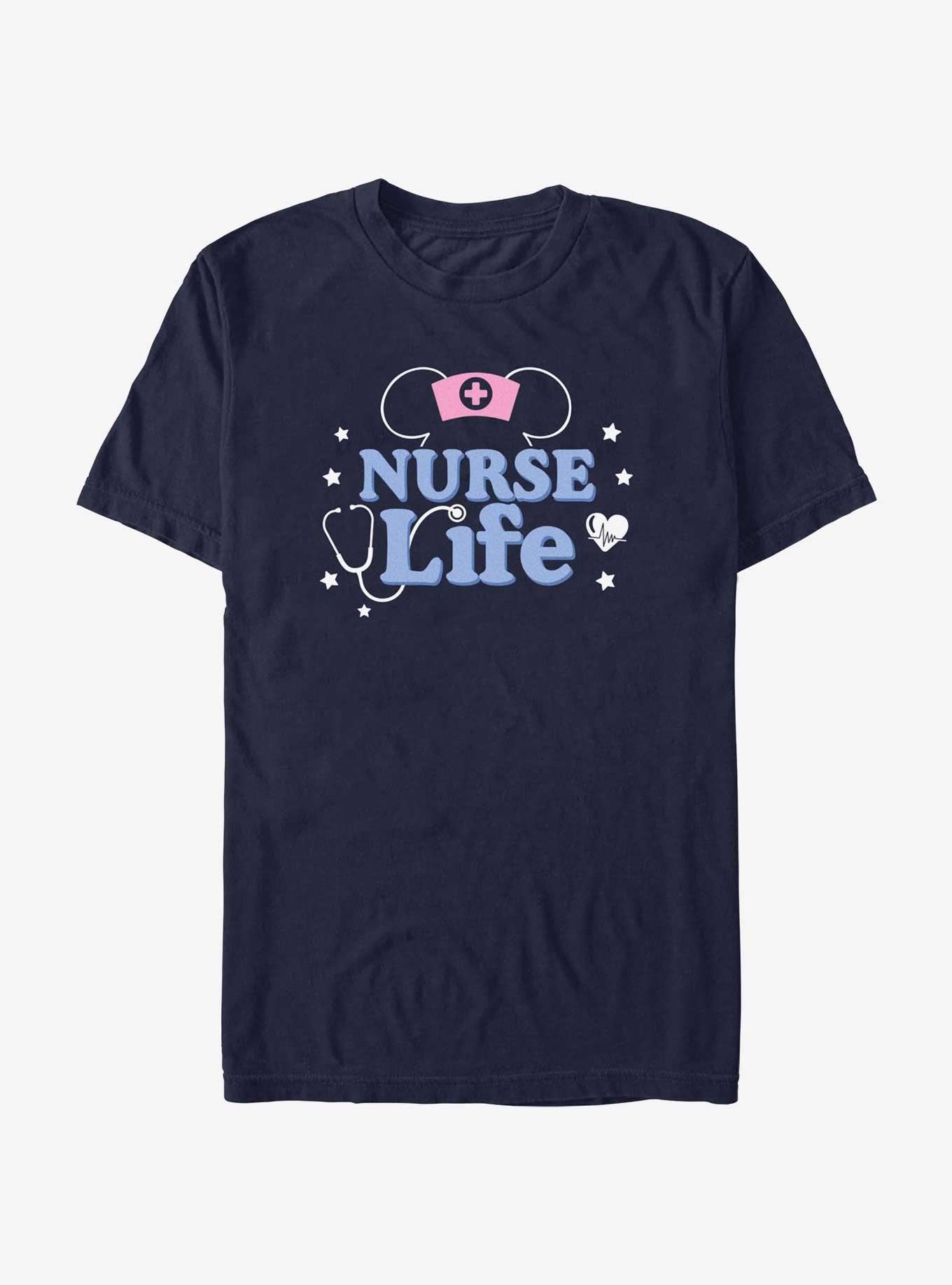 Disney Mickey Mouse Nurse Life T-Shirt, NAVY, hi-res