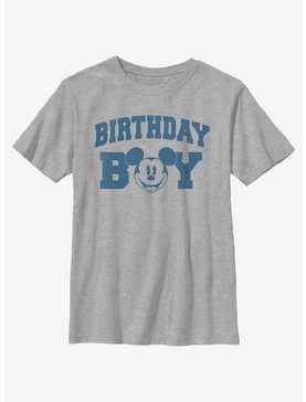 Disney Mickey Mouse Vintage Mickey Birthday Boy Youth T-Shirt, , hi-res