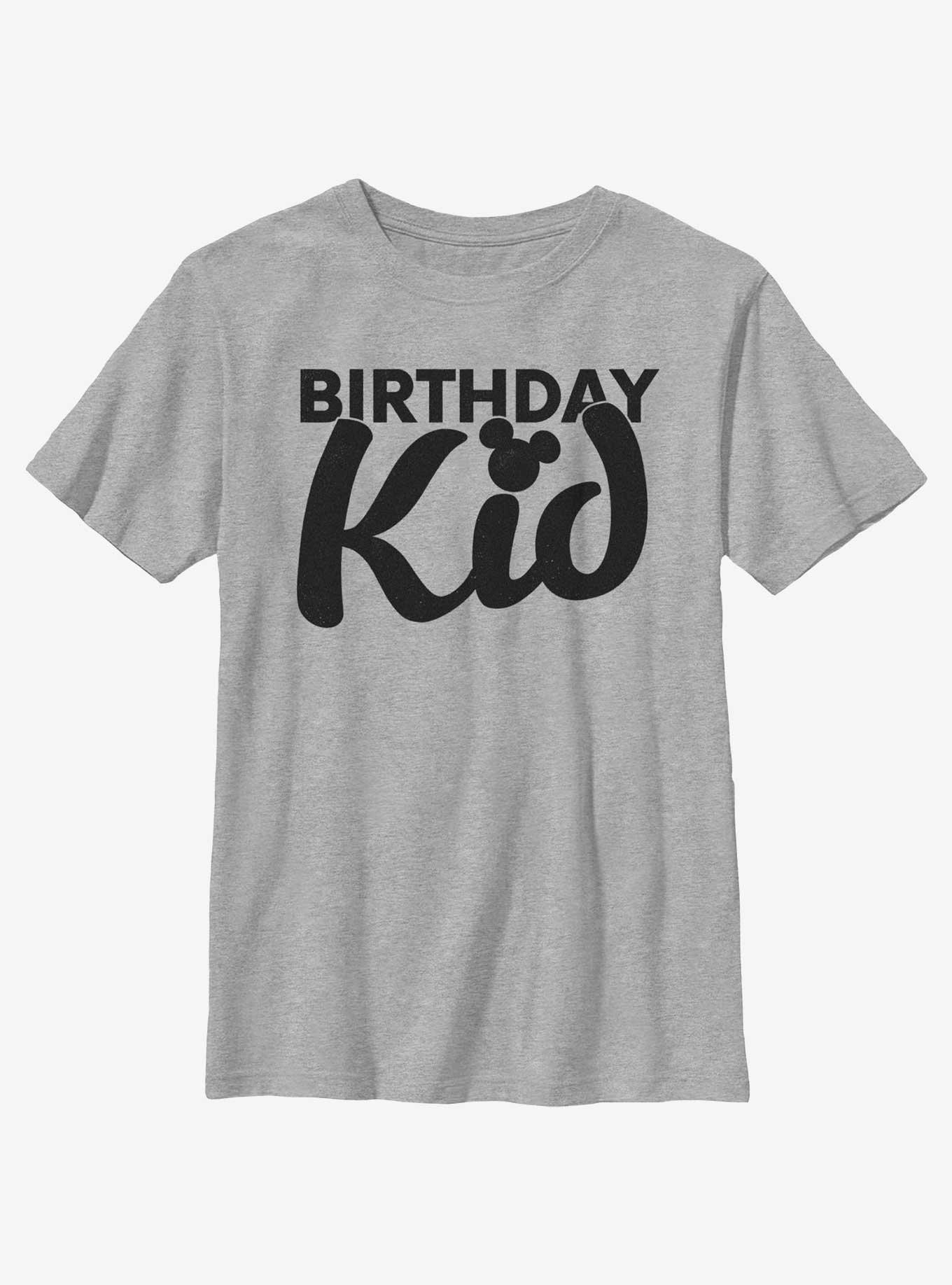 Disney Mickey Mouse Birthday Kid Youth T-Shirt