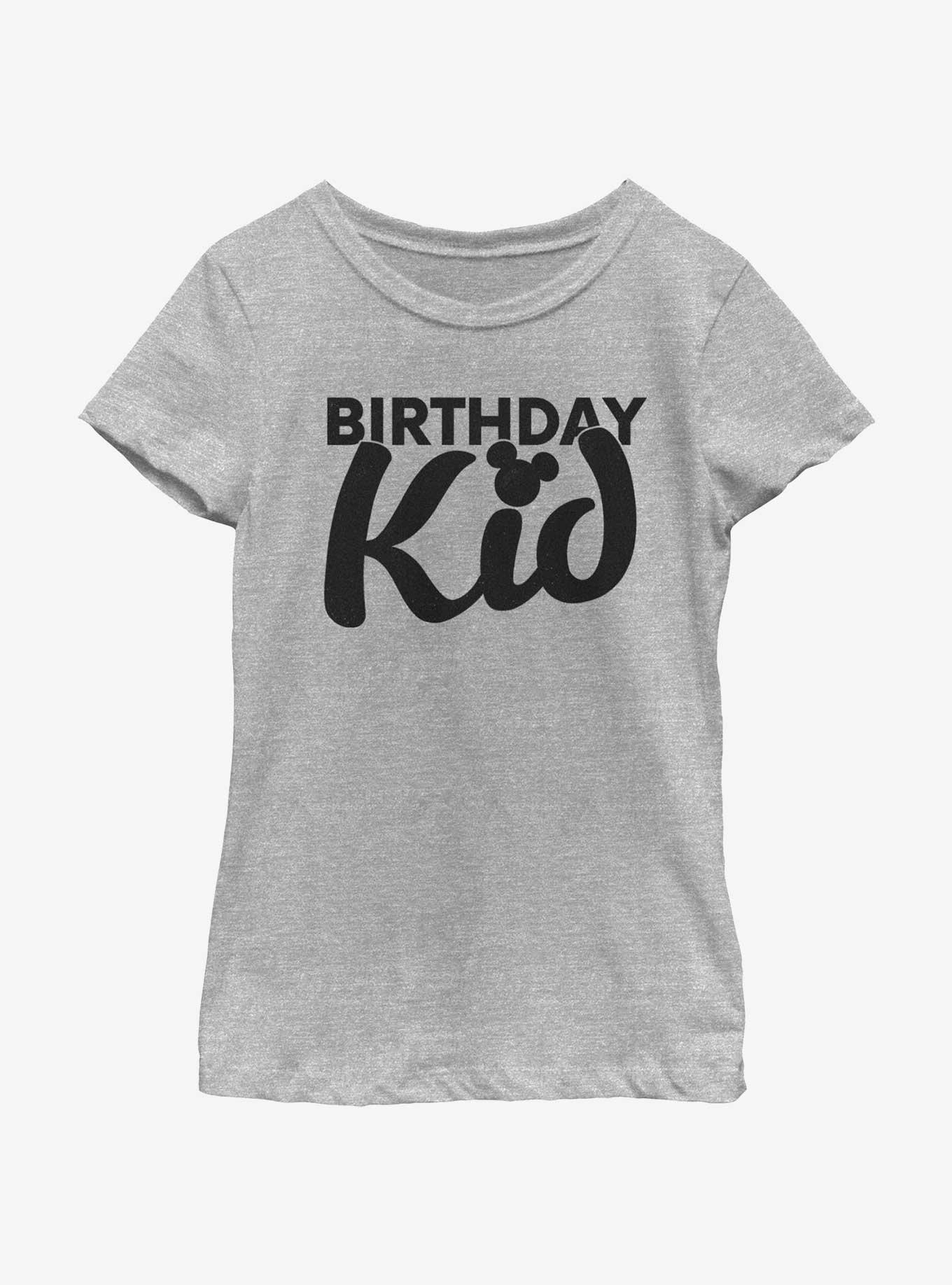 Disney Mickey Mouse Birthday Kid Girls Youth T-Shirt