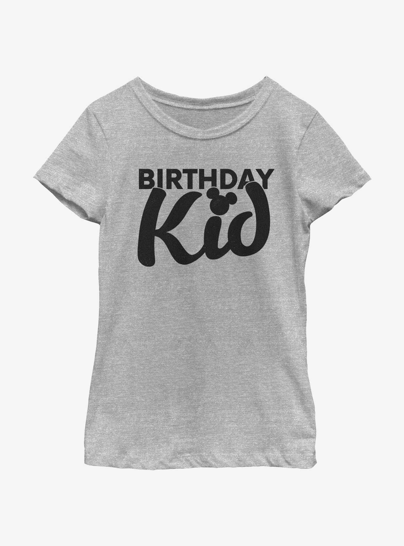 Disney Mickey Mouse Birthday Kid Girls Youth T-Shirt, , hi-res