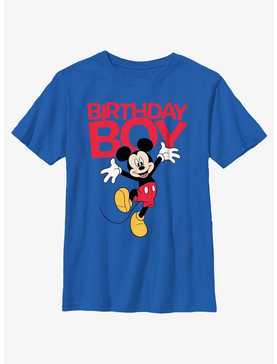 Disney Mickey Mouse Mickey Birthday Boy Youth T-Shirt, , hi-res