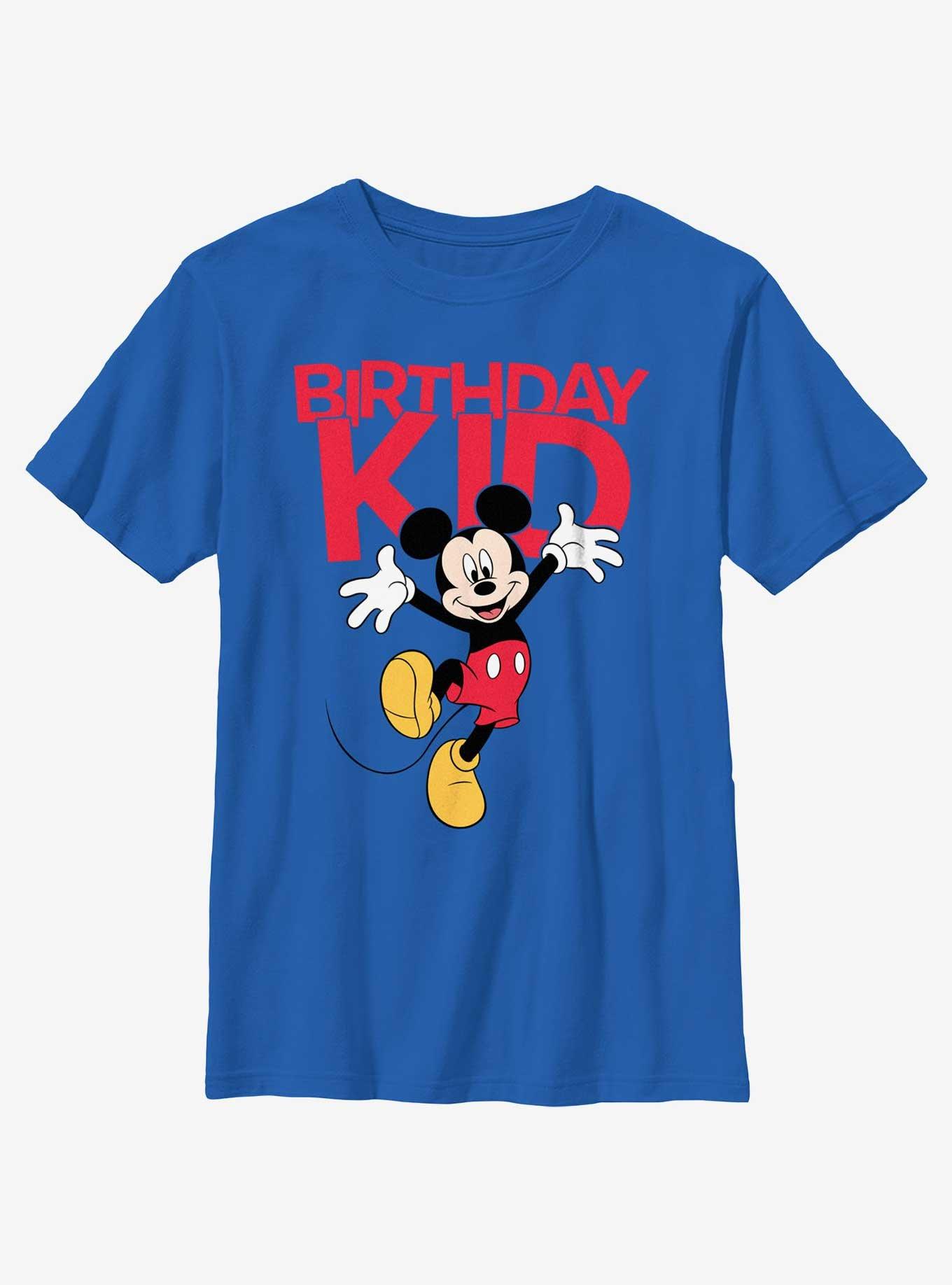Disney Mickey Mouse Mickey Birthday Kid Youth T-Shirt, , hi-res