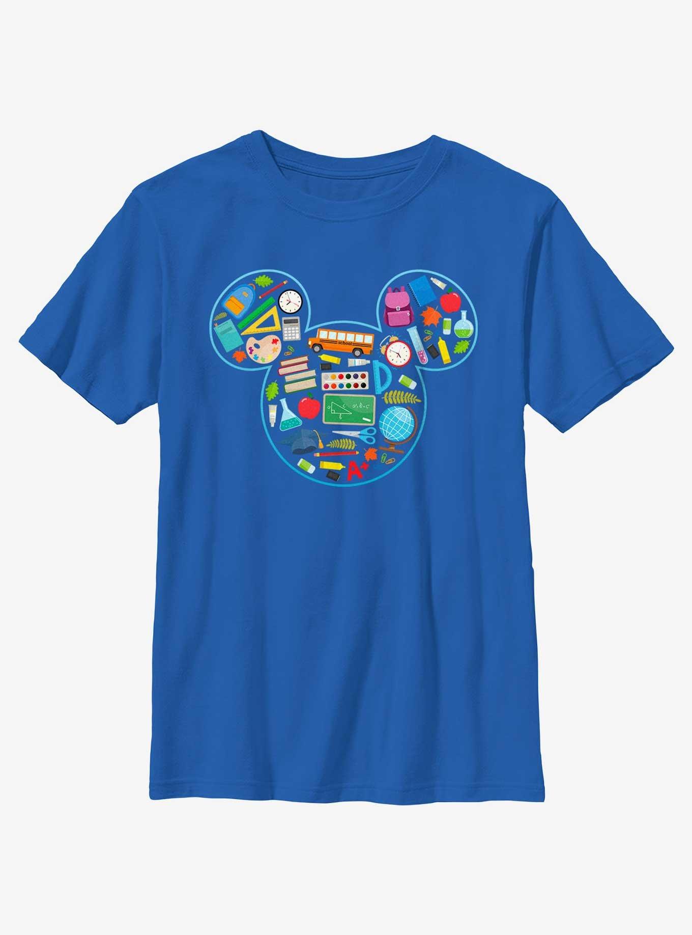 Disney Mickey Mouse Mickey Teacher Fill Youth T-Shirt, , hi-res