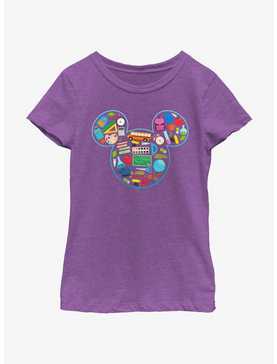 Disney Mickey Mouse Mickey Teacher Fill Girls Youth T-Shirt, , hi-res
