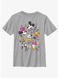 Disney Mickey Mouse Doodle Crew Youth T-Shirt, ATH HTR, hi-res