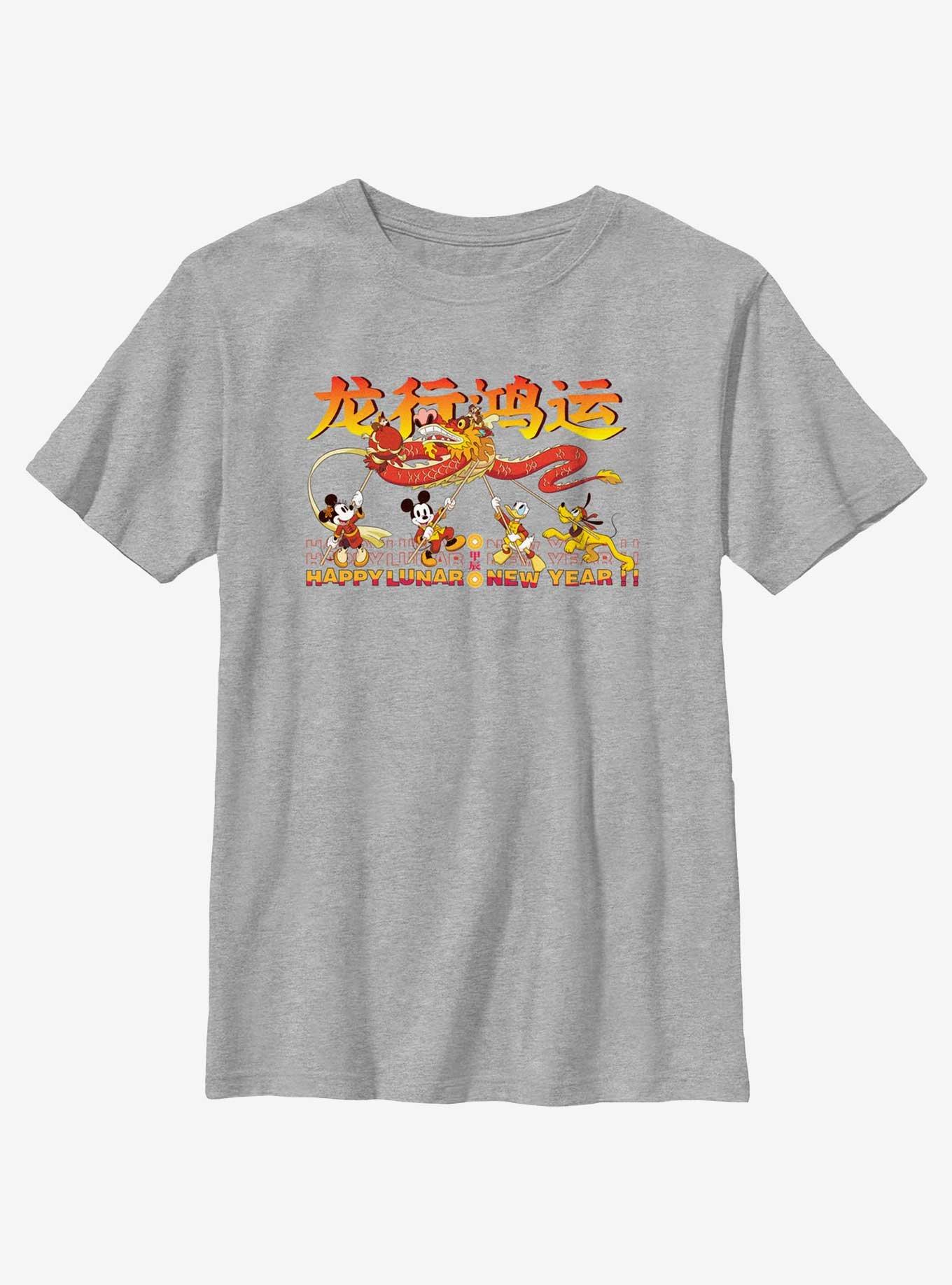 Disney Mickey Mouse Happy Lunar New Year Youth T-Shirt