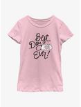 Disney Mickey Mouse Best Day Ever Mickey Hands Girls Youth T-Shirt, PINK, hi-res