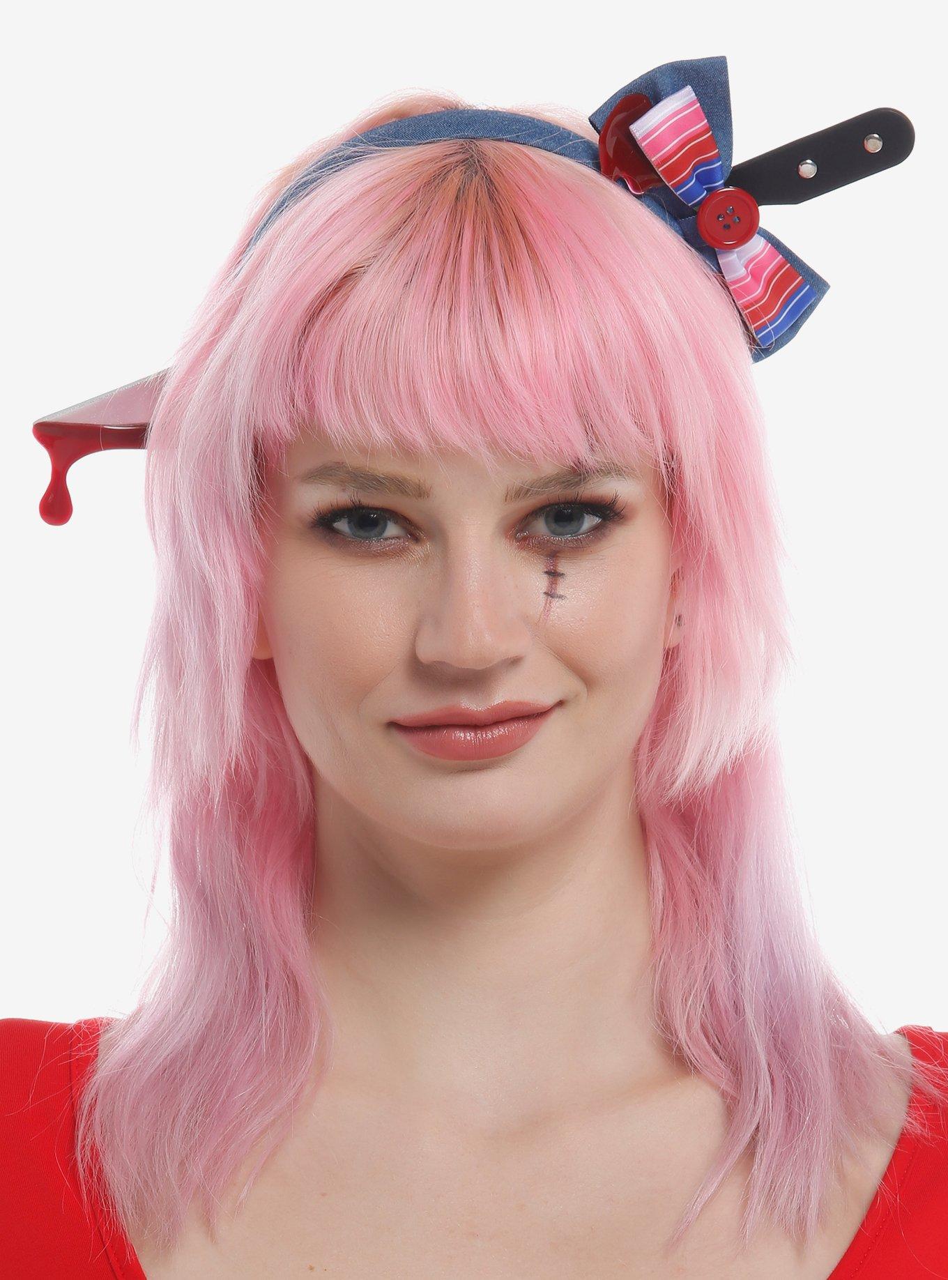 Chucky Knife Bow Headband, , hi-res