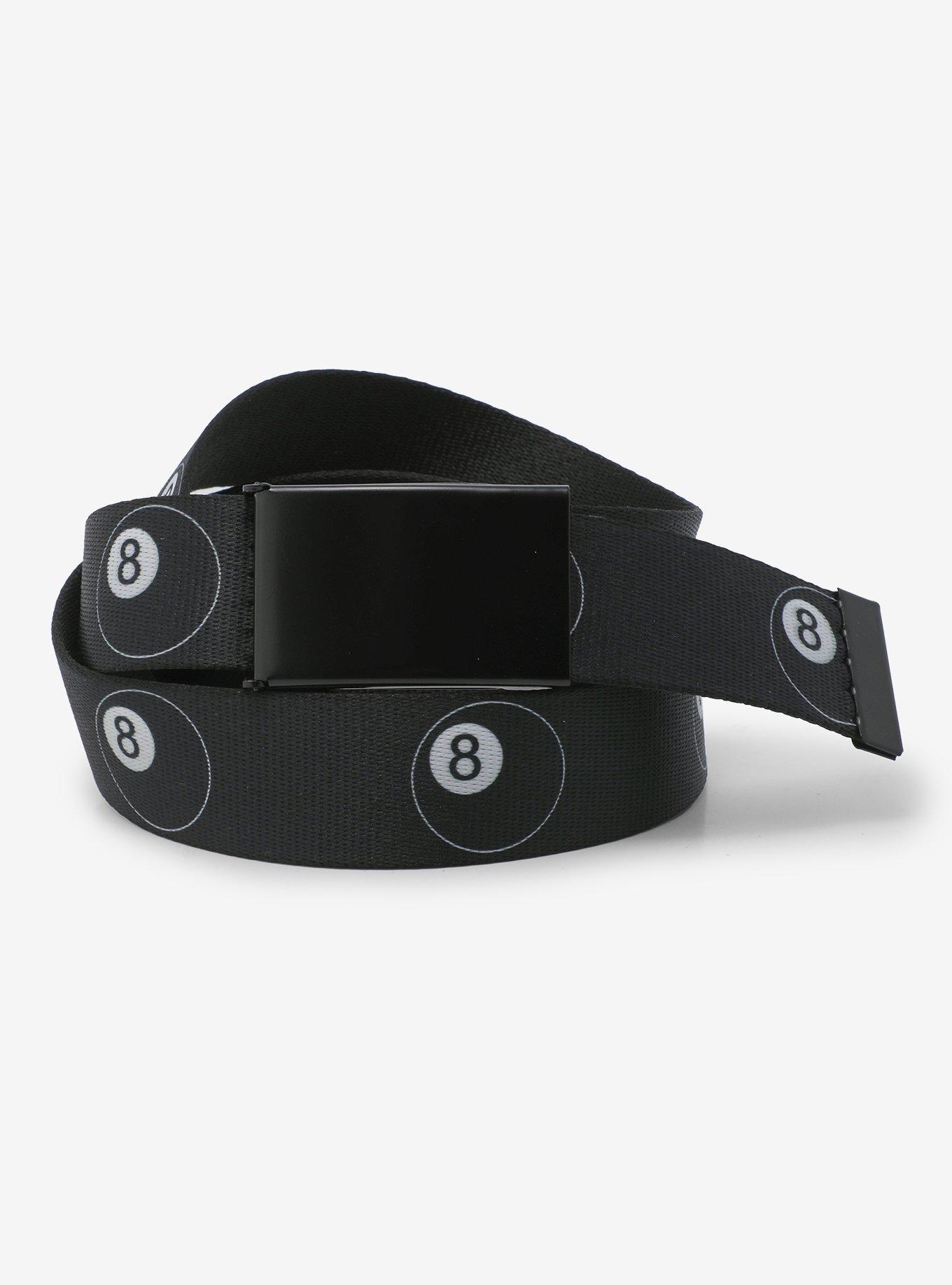 8 Ball Snap-Buckle Belt, , hi-res