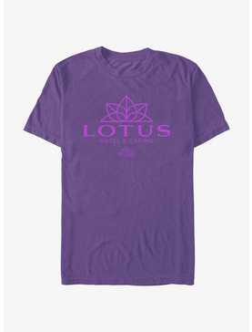 Disney Percy Jackson And The Olympians Lotus Hotel & Casino Logo T-Shirt, , hi-res