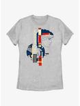 Disney Percy Jackson And The Olympians Pegasus Geometric Womens T-Shirt, ATH HTR, hi-res