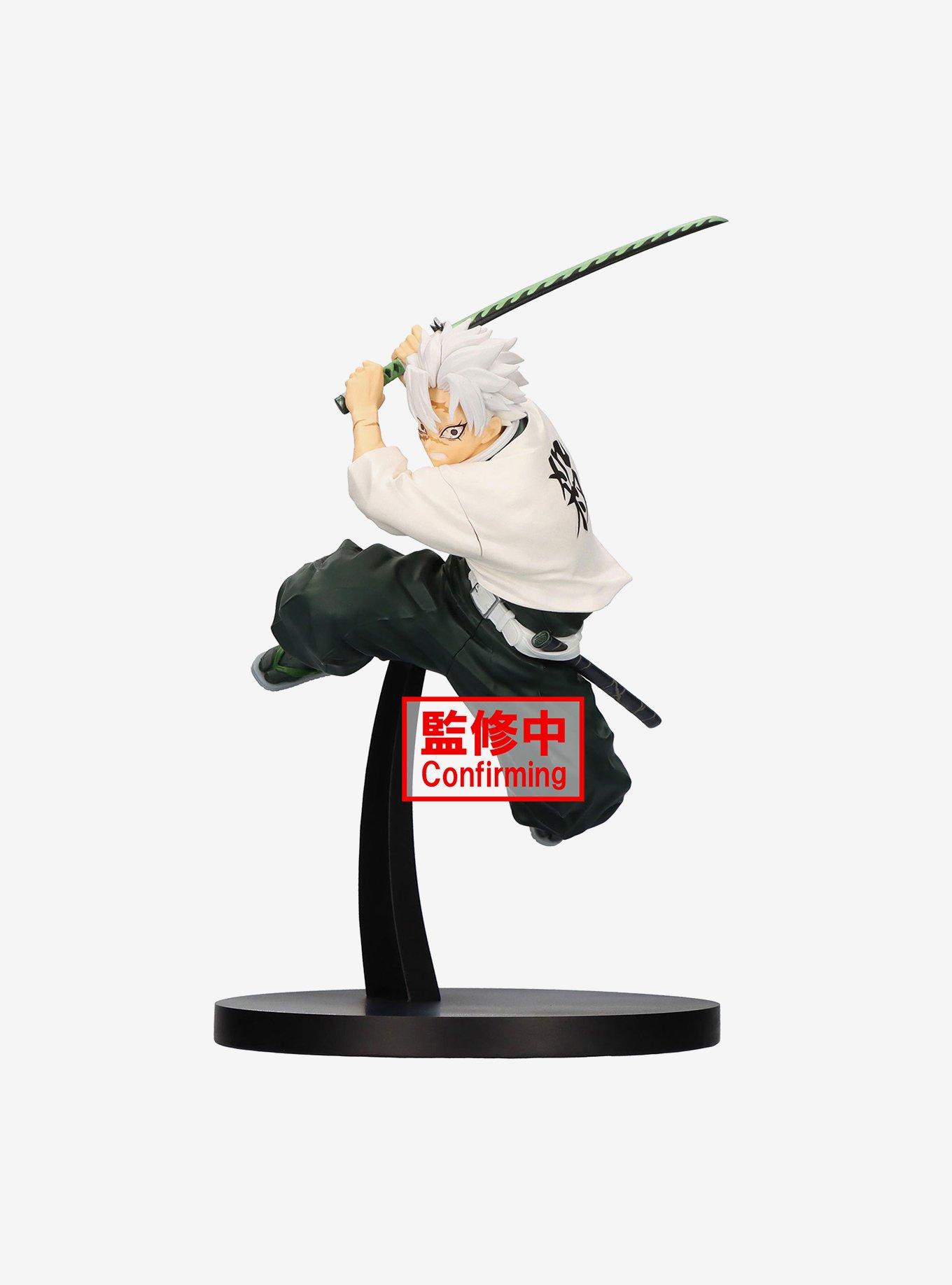 Banpresto Demon Slayer: Kimetsu No Yaiba Vibration Stars Sanemi Shinazugawa Figure, , hi-res