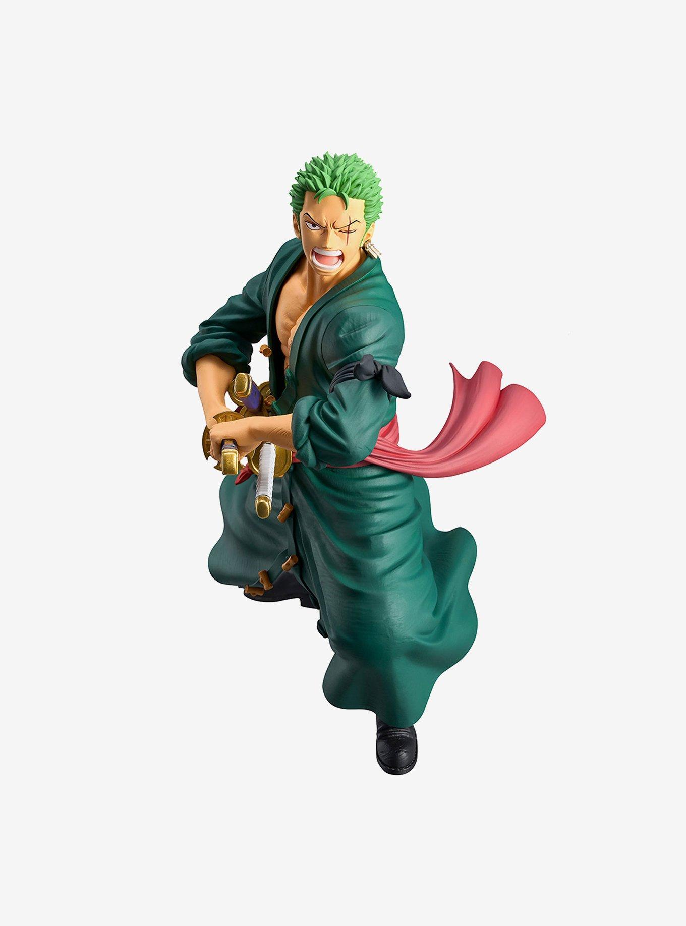 Banpresto One Piece Grandista Roronoa Zoro Figure, , hi-res