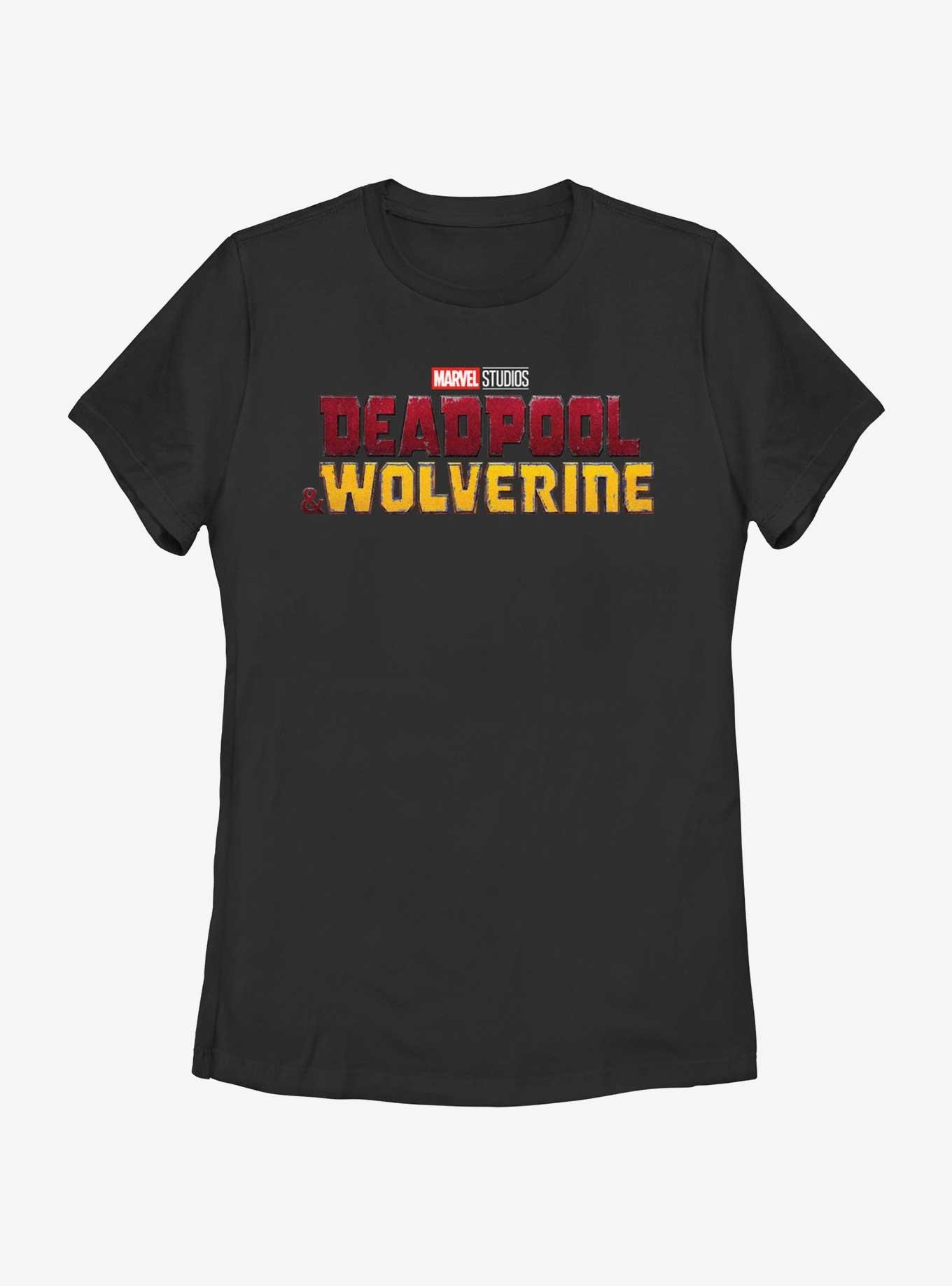 Marvel Deadpool & Wolverine Logo Womens T-Shirt