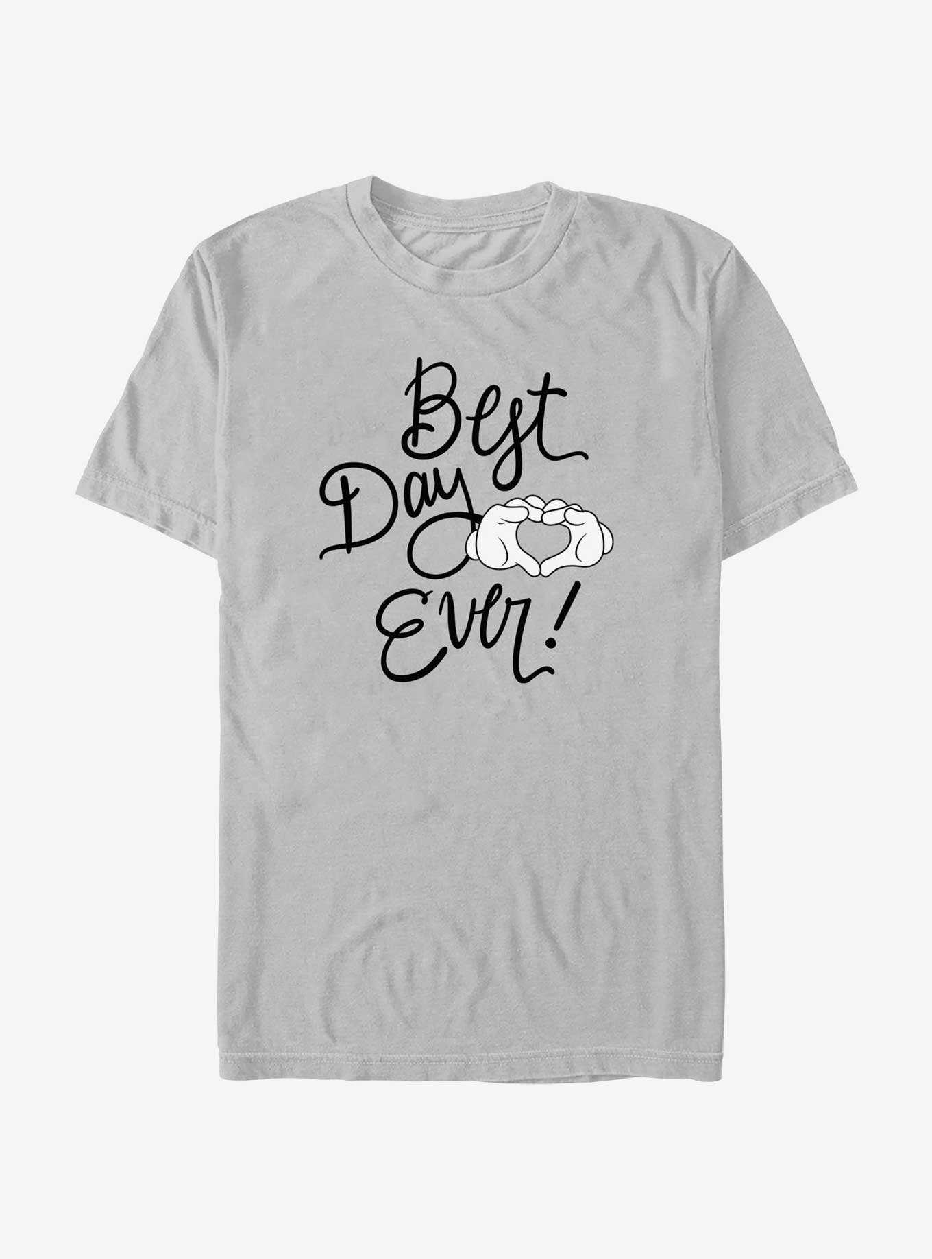 Disney Mickey Mouse Best Day Ever Mickey Hands T-Shirt, , hi-res