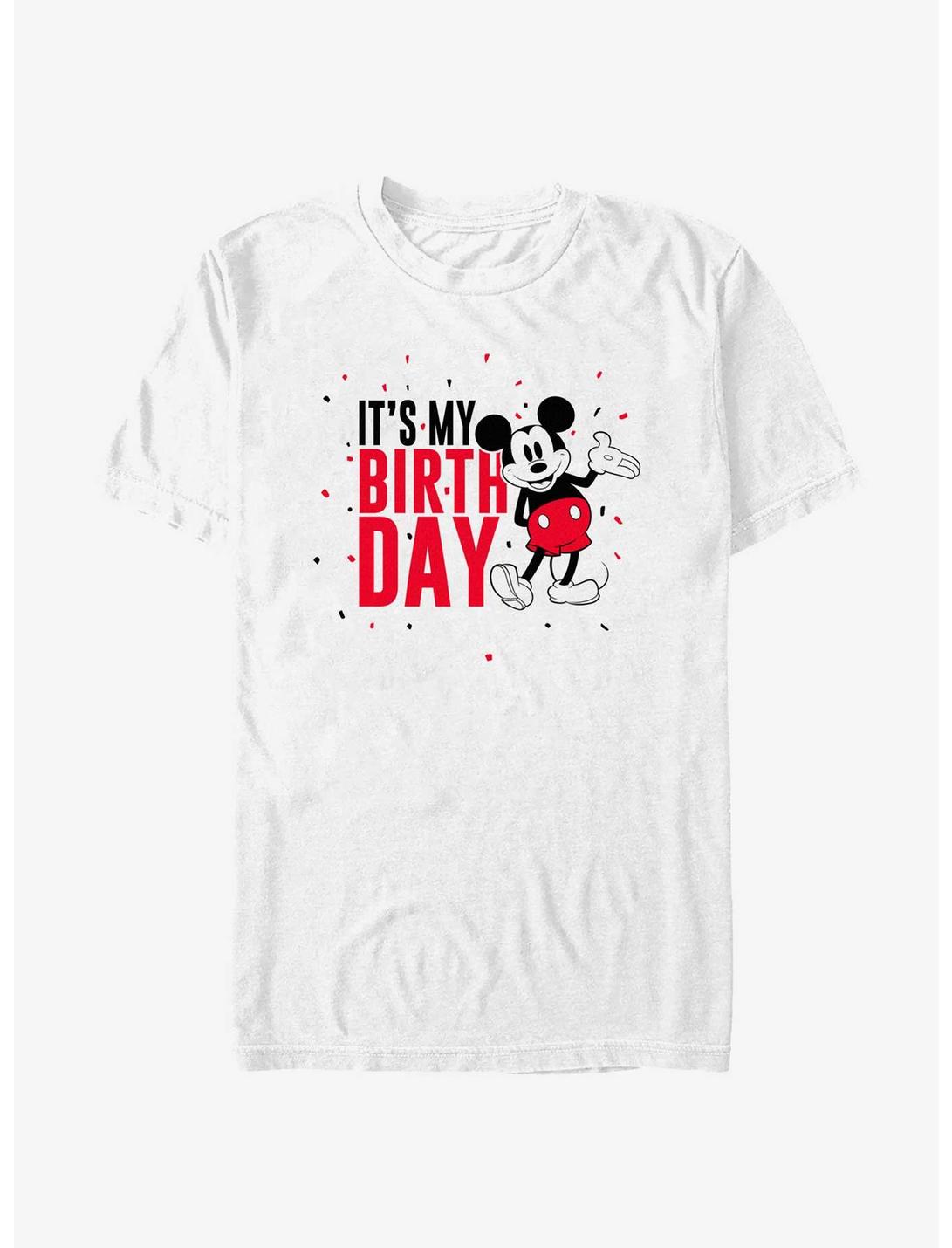 Disney Mickey Mouse It's My Birthday T-Shirt, WHITE, hi-res