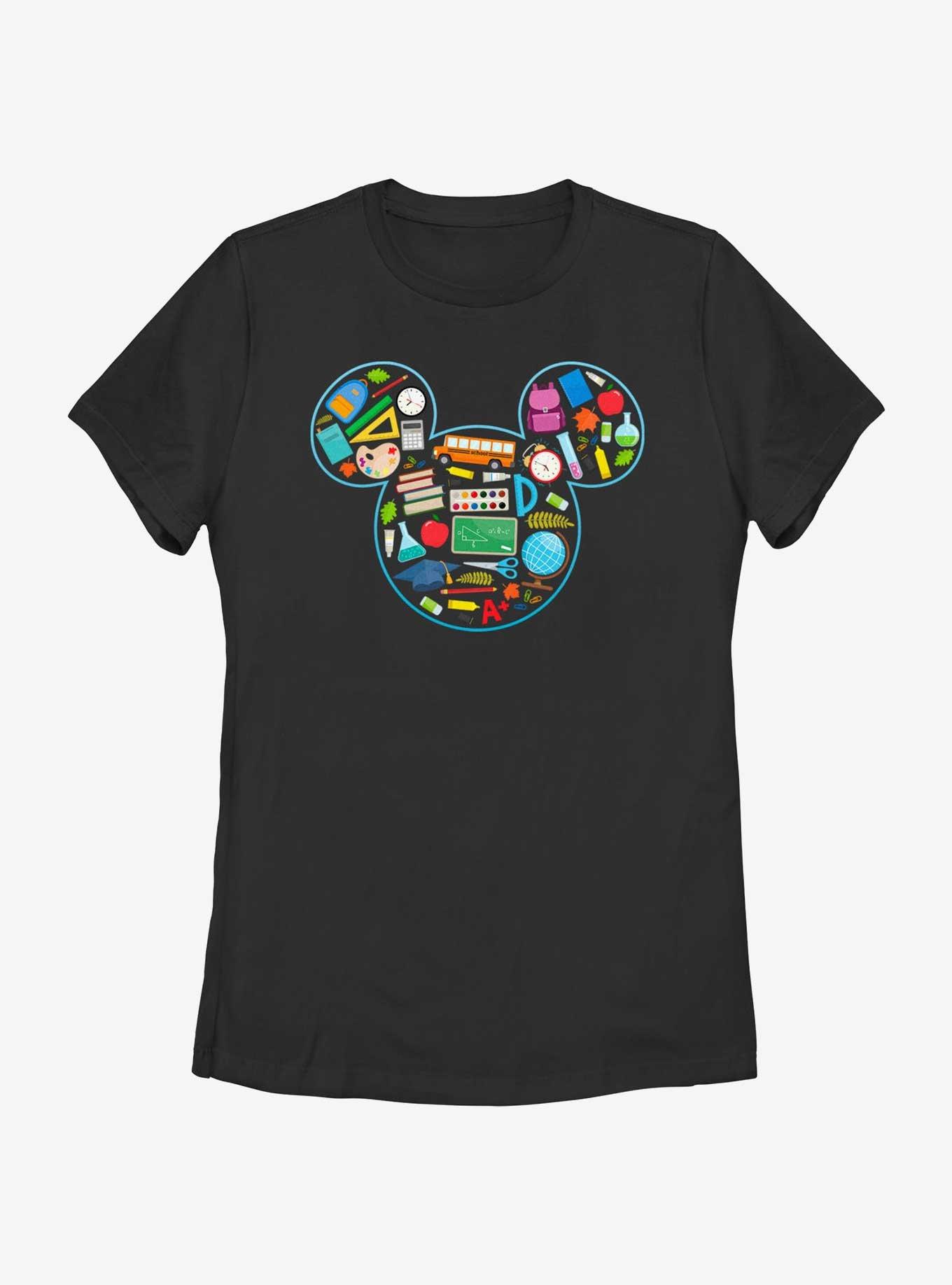 Disney Mickey Mouse Teacher Fill Womens T-Shirt