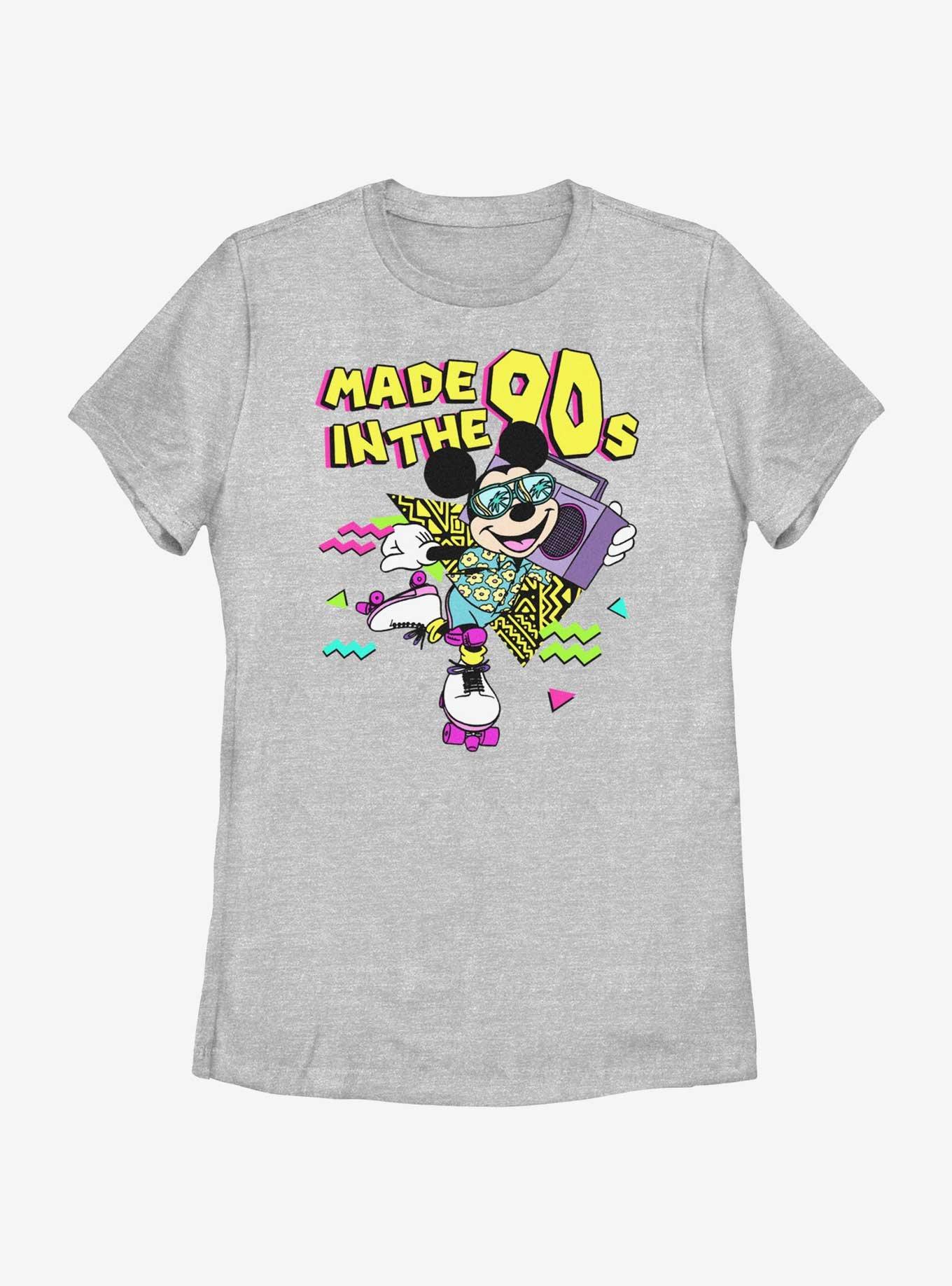 Disney Mickey Mouse Made The 90's Womens T-Shirt