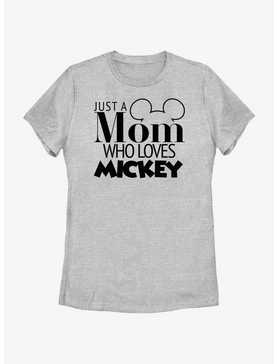 Disney Mickey Mouse Mom Loves Mickey Womens T-Shirt, , hi-res