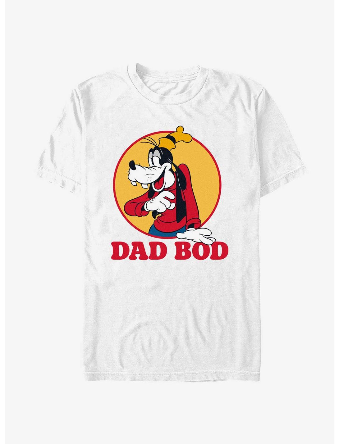 Disney Mickey Mouse Goofy Dad Bod T-Shirt, WHITE, hi-res