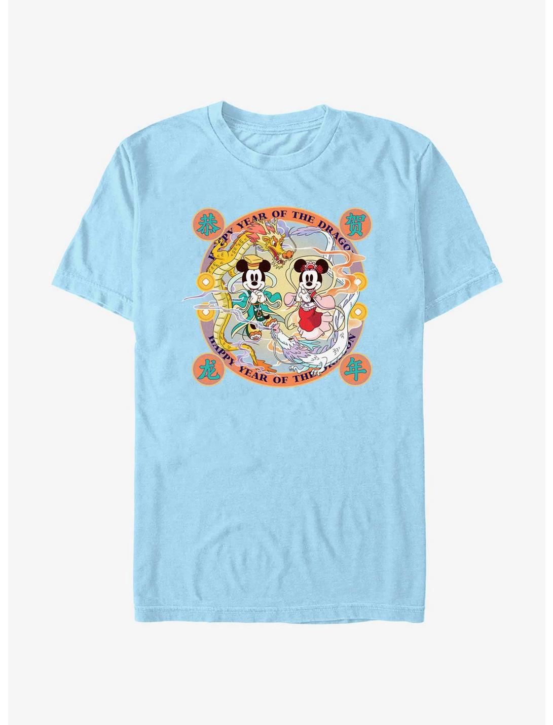 Disney Mickey Mouse Year Of The Dragon T-Shirt, LT BLUE, hi-res