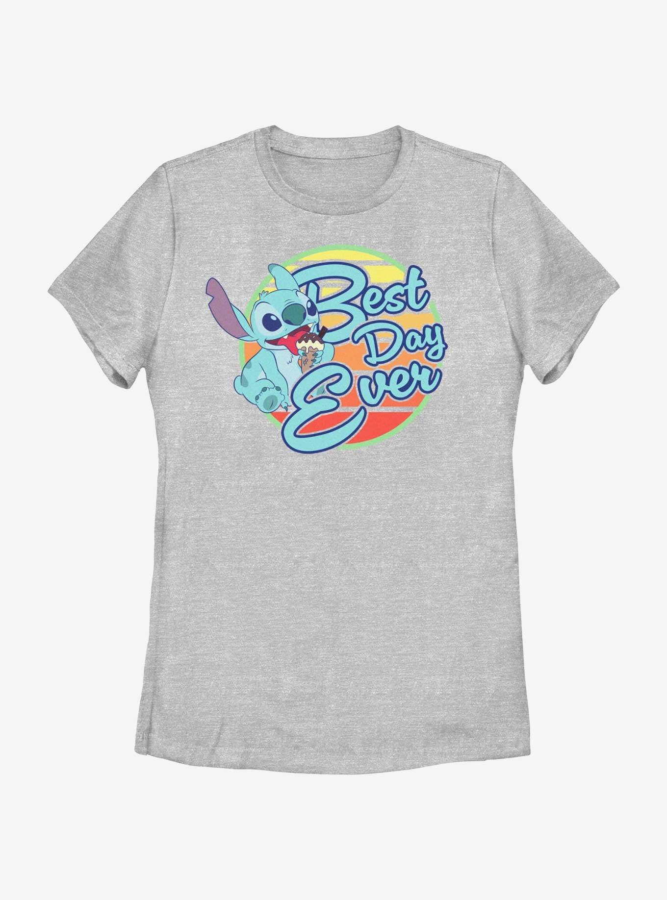 Disney Lilo & Stitch Best Day Ever Womens T-Shirt