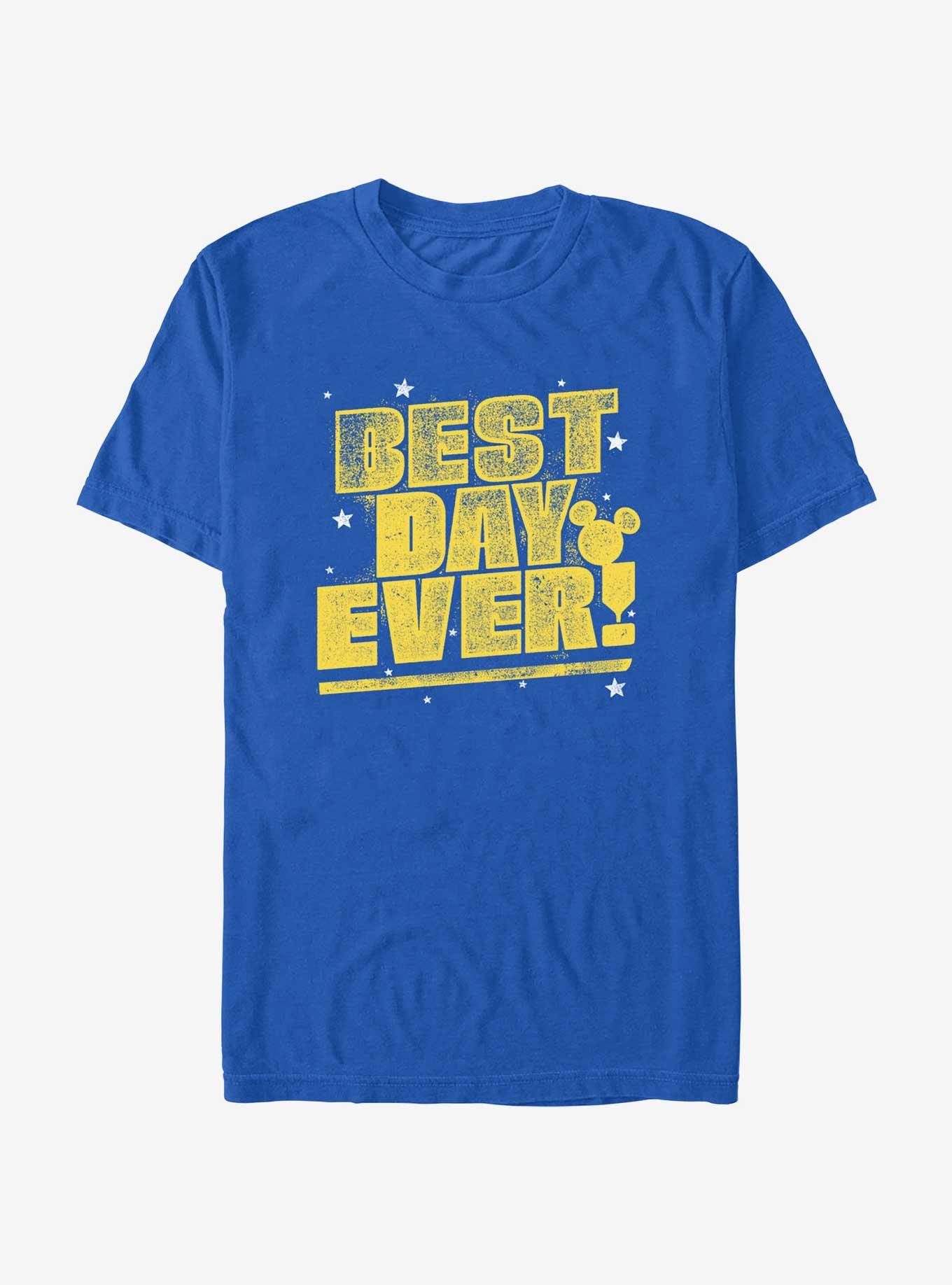 Disney Mickey Mouse Best Day Ever T-Shirt, ROYAL, hi-res