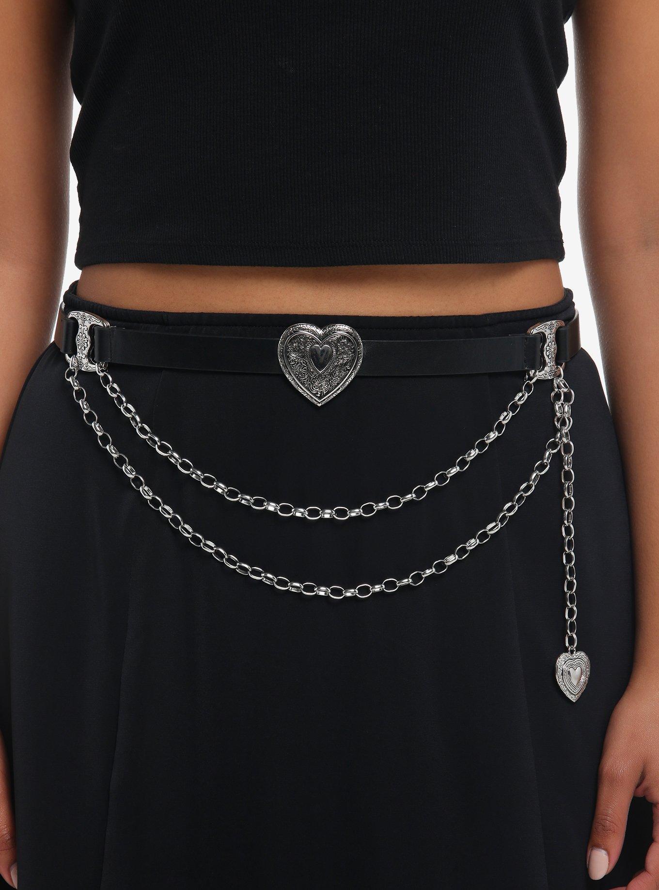 Heart Western Chain Belt, , hi-res